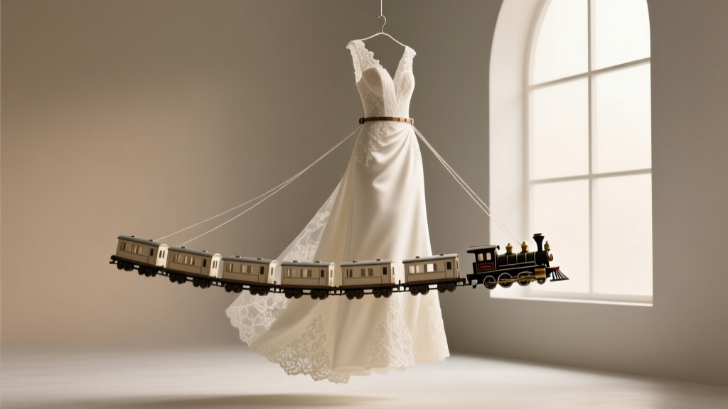 How to Attach a Train to a Wedding Dress: 7 Foolproof Methods (That Won’t Rip, Pucker, or Show Stitch Lines—Even on Silk or Lace)
