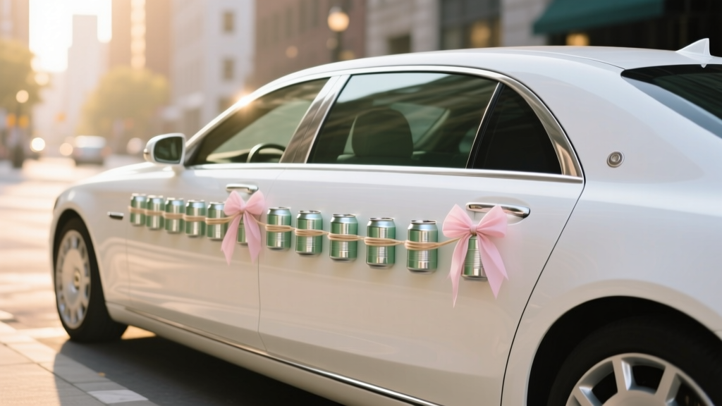 How to Tie Cans to Wedding Car the Right Way: 7 Foolproof Steps (That Actually Stay Put—No Tape, No Tangles, No Last-Minute Panic)