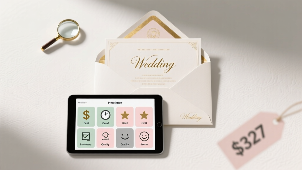 Where to Get My Wedding Invitations Printed: 7 Real-World Options Ranked by Cost, Speed, Quality & Stress Level (So You Don’t Waste $327 on Mistakes)