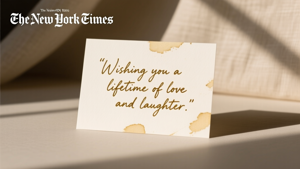 What to Write on a Wedding Gift Card: 7 Real-World Phrases That Feel Sincere (Not Stiff), Backed by 200+ Handwritten Cards Analyzed by Etiquette Experts