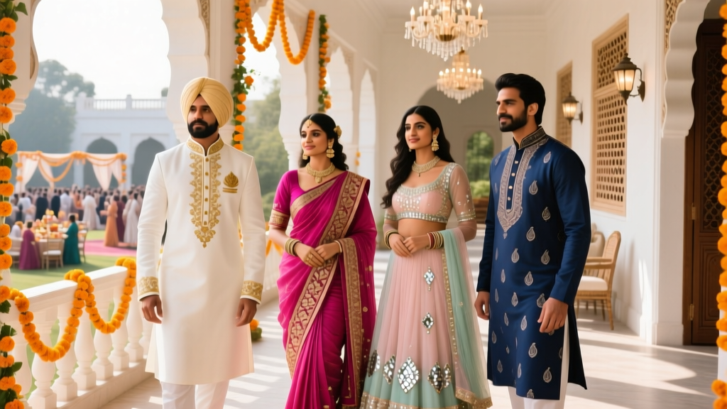 How to Dress for an Indian Wedding Without Offending, Overdressing, or Feeling Like an Outsider: A Stress-Free 7-Step Planning Guide for Guests (With Color Charts & Regional Rules)