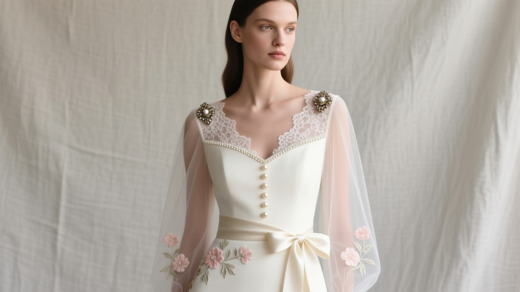 How to Embellish a Plain Wedding Dress: 7 Low-Risk, High-Impact Upgrades That Preserve Fit, Fabric & Budget (No Seamstress Required for 4 of Them)