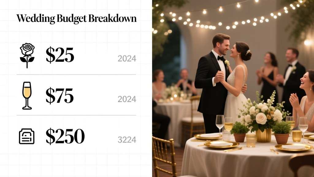 How Much Per Person For A Wedding? The Real Cost Breakdown (Not the 'Average' You’ve Been Told) — What $25, $75, or $250 Per Guest Actually Buys You in 2024