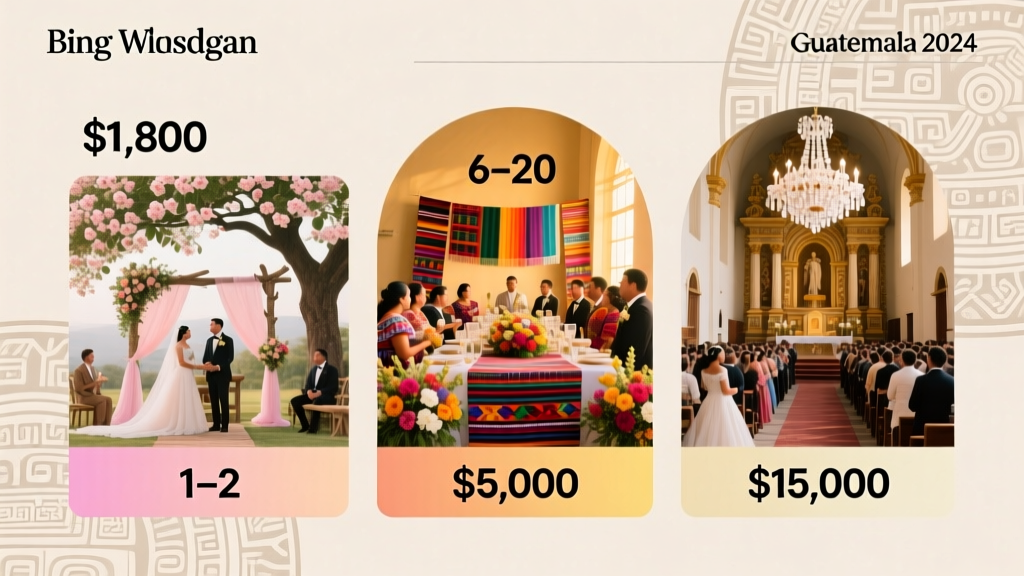 How Much Does a Wedding in Guatemala Cost? The Real 2024 Breakdown — From $1,800 Micro-Weddings to $15,000 Luxury Celebrations (No Hidden Fees, No Guesswork)