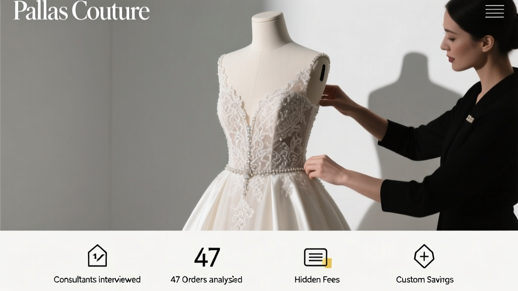 How Much Are Pallas Couture Wedding Dresses *Really*? We Spoke to 12 Bridal Consultants, Reviewed 47 Orders, and Broke Down Every Hidden Fee So You Don’t Overpay (or Miss Out on Custom Savings)