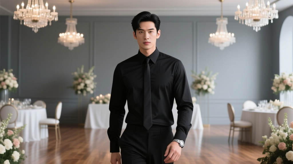 Can a man wear a black shirt to a wedding? Yes—but only if you nail these 5 context-driven rules (most guests get #3 catastrophically wrong)