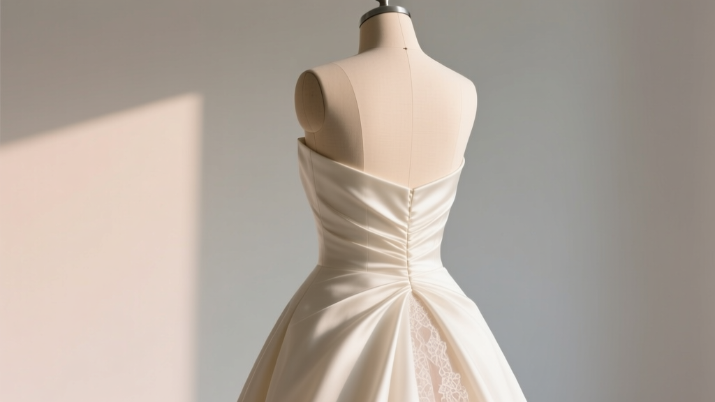 How to Make a Bustle on a Wedding Dress: The 5-Minute, No-Sew, Stress-Free Method (Even If You’ve Never Hand-Sewn a Button in Your Life)