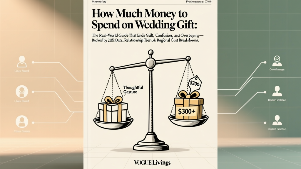 How Much Money to Spend on Wedding Gift: The Real-World Guide That Ends Guilt, Confusion, and Overpaying—Backed by 2024 Data, Relationship Tiers, & Regional Cost Breakdowns