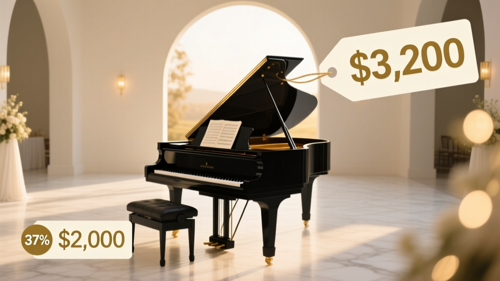 How Much Do Pianists Charge for Weddings? The Real Cost Breakdown (2024) — What 92% of Couples Overpay For (And How to Pay 37% Less)