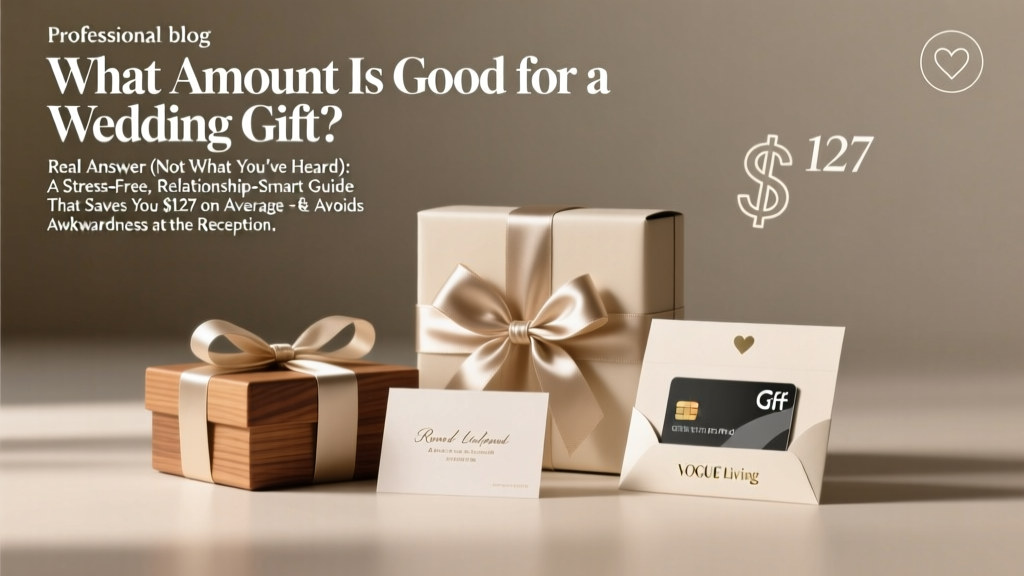 What Amount Is Good for a Wedding Gift? The Real Answer (Not What You’ve Heard): A Stress-Free, Relationship-Smart Guide That Saves You $127 on Average—and Avoids Awkwardness at the Reception