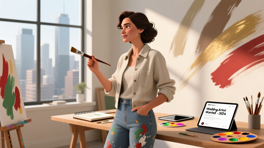 How to Become a Wedding Painter in 2024: A Realistic 7-Step Roadmap (No Art School Required — But Here’s What *Actually* Gets You Hired)