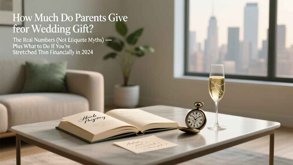 How Much Do Parents Give for Wedding Gift? The Real Numbers (Not Etiquette Myths) — Plus What to Do If You’re Stretched Thin Financially in 2024