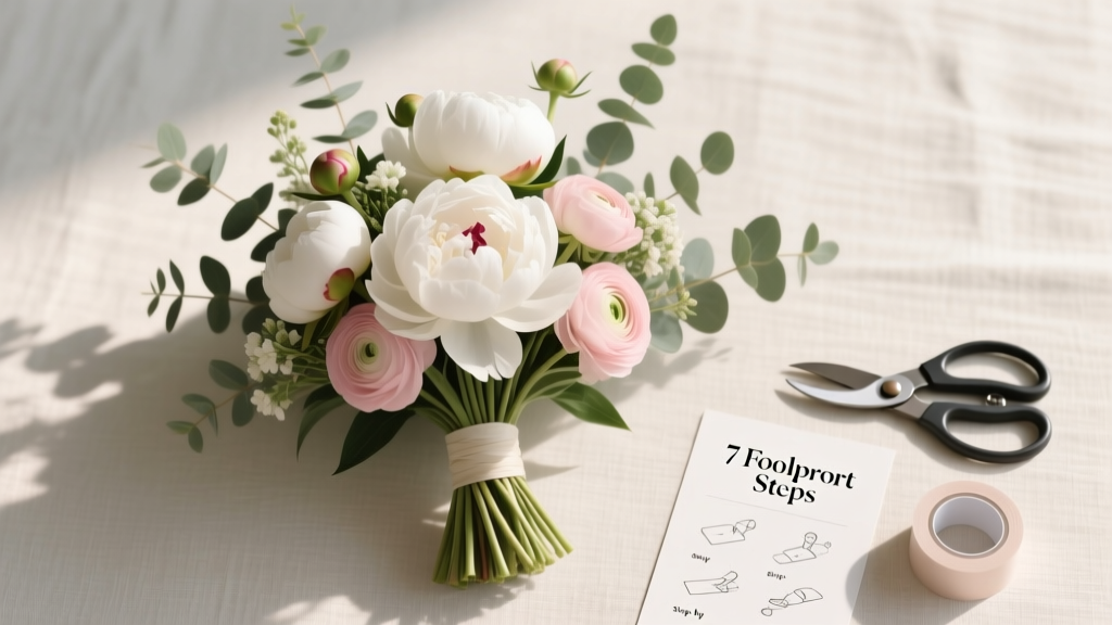 How to Create Your Own Wedding Bouquet: 7 Foolproof Steps That Save $350+ (No Florist Experience Needed — Just Scissors, Tape & This Guide)