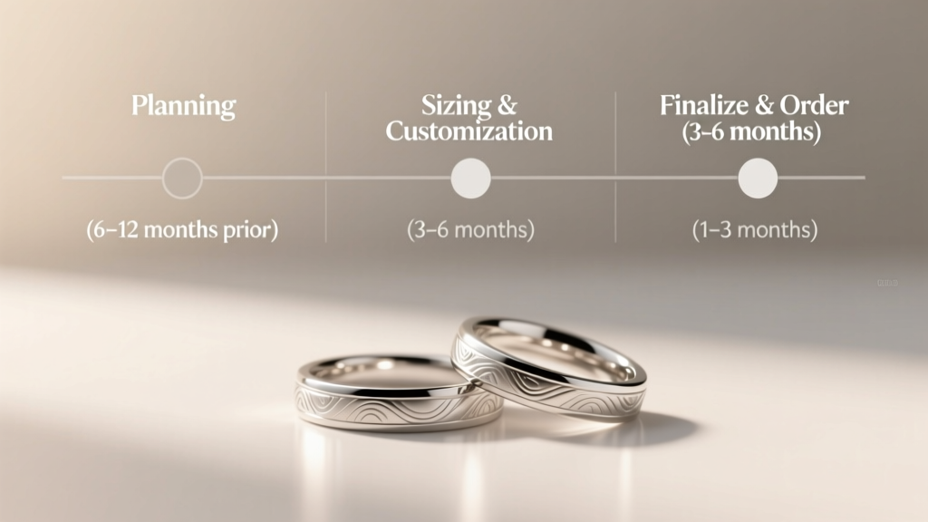 When Do You Buy Wedding Rings? The Real Timeline No One Tells You—Avoid Costly Delays, Custom Backlogs, and Last-Minute Panic (Here’s Exactly When to Order, Size, and Finalize)