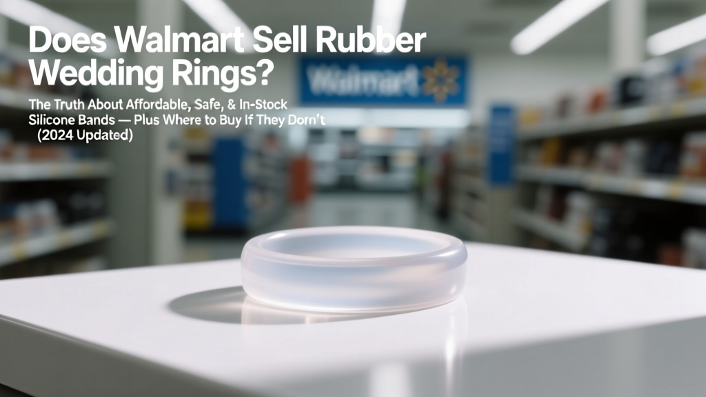 Does Walmart Sell Rubber Wedding Rings? The Truth About Affordable, Safe, & In-Stock Silicone Bands — Plus Where to Buy If They Don’t (2024 Updated)