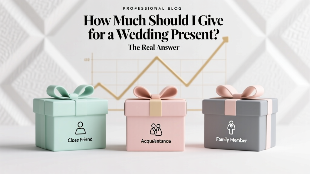 How Much Should I Give for a Wedding Present? The Real Answer (No Awkward Guessing, No Social Pressure—Just Clear, Data-Backed Rules Based on Your Relationship, Budget & Region)