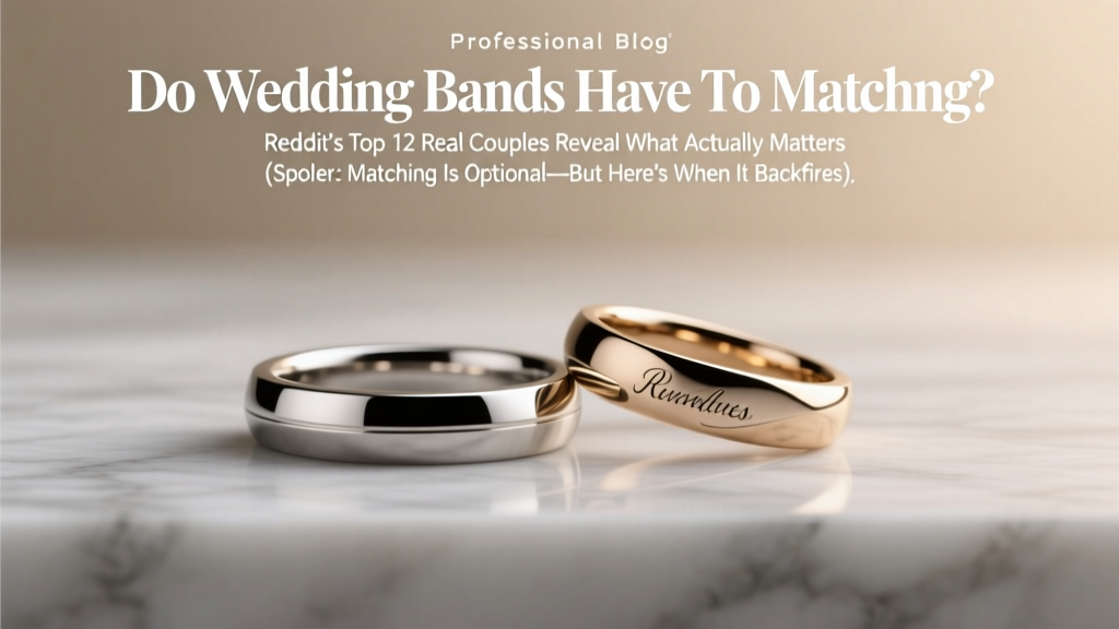 Do Wedding Bands Have To Match? Reddit’s Top 12 Real Couples Reveal What Actually Matters (Spoiler: Matching Is Optional—But Here’s When It Backfires)