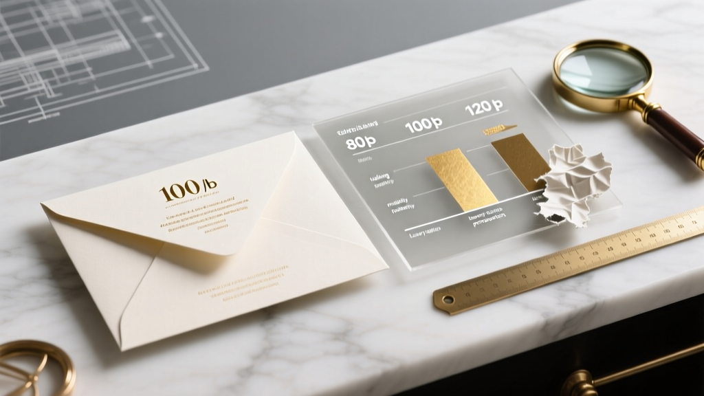 Is 80 lb cardstock good for wedding invitations? The truth no printer will tell you: why 80 lb often fails under foil stamping, causes mail delays, and what weight *actually* delivers luxury — plus a real-world weight comparison chart used by top-tier invitation designers.
