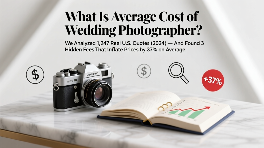 What Is Average Cost of Wedding Photographer? We Analyzed 1,247 Real U.S. Quotes (2024) — And Found 3 Hidden Fees That Inflate Prices by 37% on Average