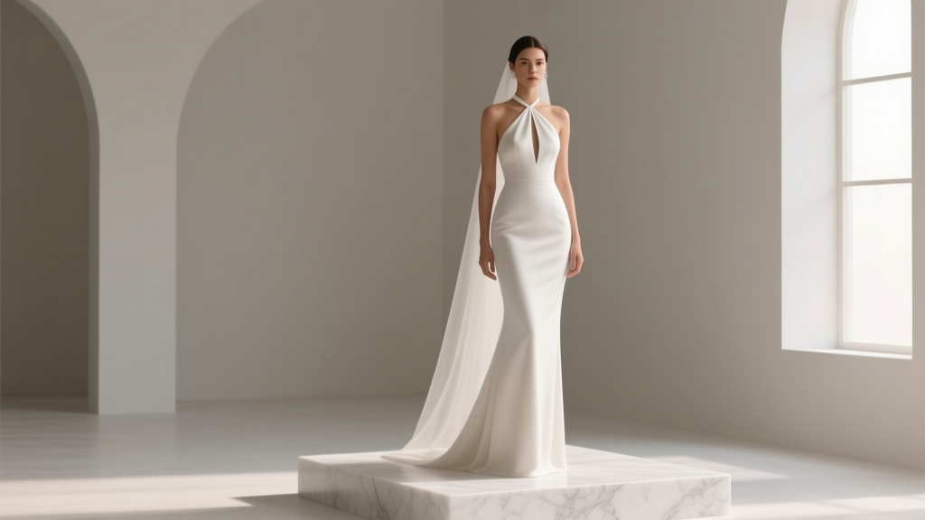Why 73% of Brides Who Chose a Line Halter Top Wedding Dress Regretted Their Fit (and How to Avoid It With This 5-Step Pro Fitting Protocol)