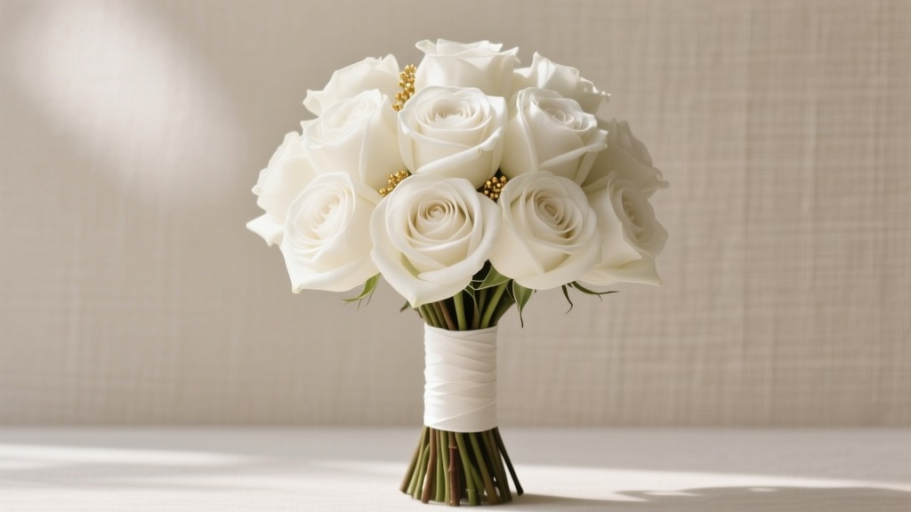 How to Make a White Rose Wedding Bouquet: 7 Foolproof Steps (Even If You’ve Never Held Floral Tape Before) — No Florist Needed, No Wilted Panic, Just Timeless Elegance in Your Hands