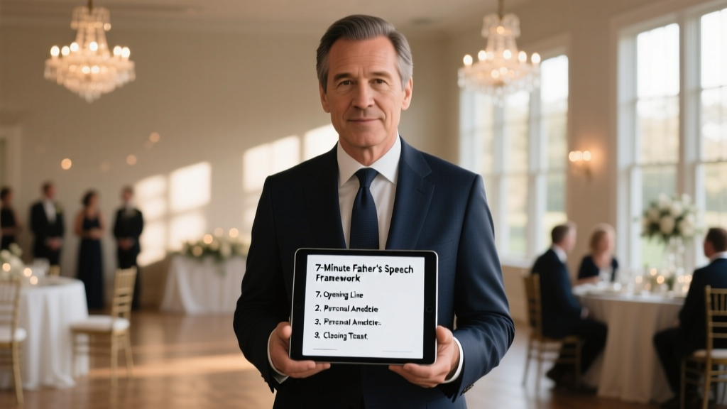 How to Write a Father's Wedding Speech That Doesn’t Make You Cry (or Your Guests) — A Step-by-Step 7-Minute Framework Backed by 127 Real Wedding Speeches Analyzed