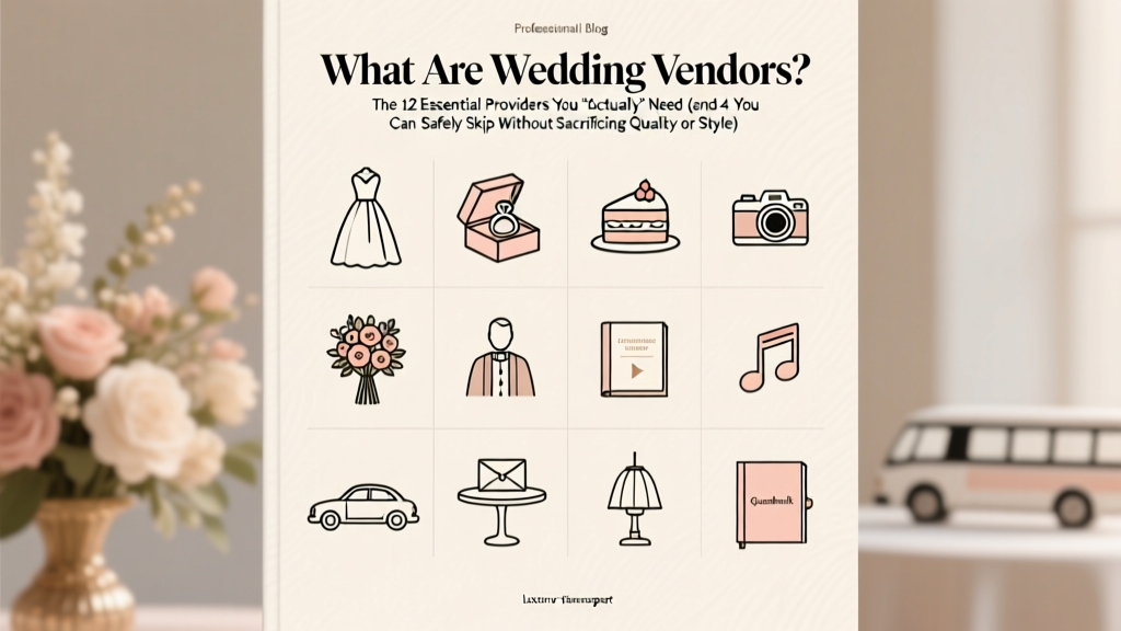 What Are Wedding Vendors? The 12 Essential Providers You *Actually* Need (and 4 You Can Safely Skip Without Sacrificing Quality or Style)