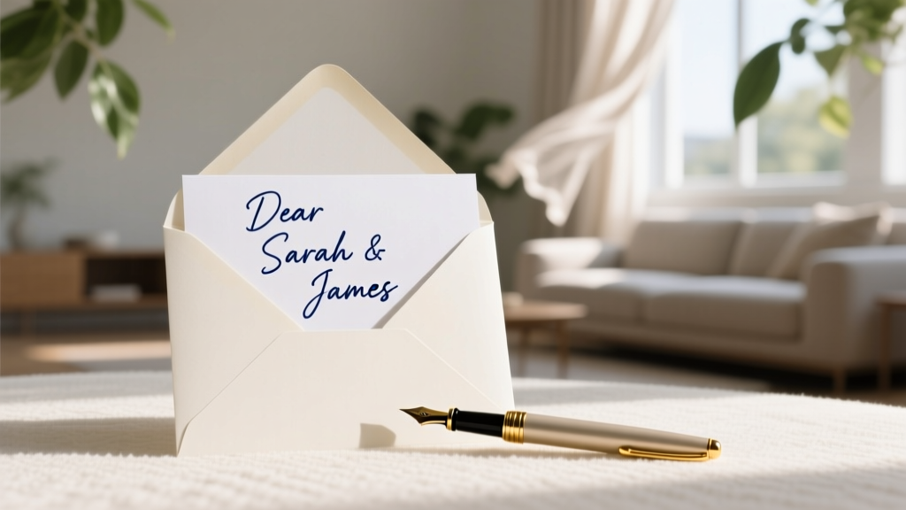 What to Write on the Wedding Card Envelope: The 7-Second Rule That Prevents Awkwardness, Offends No One, and Makes Your Guests Feel Instantly Seen (Even If You’re Writing 200+ Envelopes)