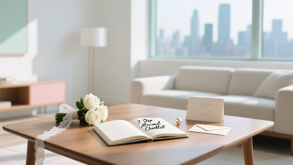 How Wedding Planning *Actually* Works in 2024: The 7-Step Minimal Checklist That Cuts 200+ Hours of Stress (No Vendor Overwhelm, No Budget Blowouts)