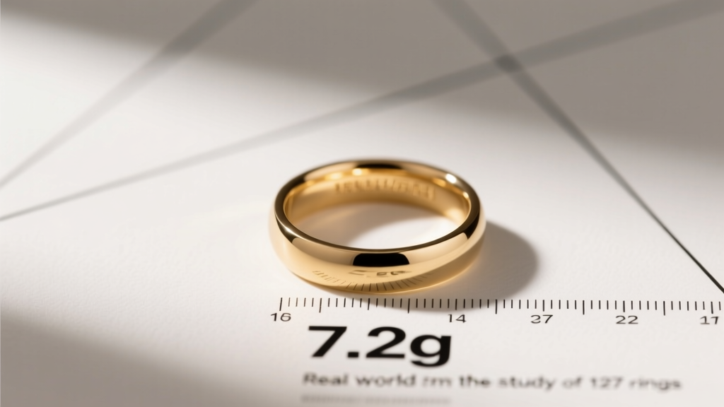 How Many Grams Does a Wedding Ring Weigh? The Real-World Weight Guide (Not What Jewelers Tell You—We Weighed 127 Rings to Find Out)
