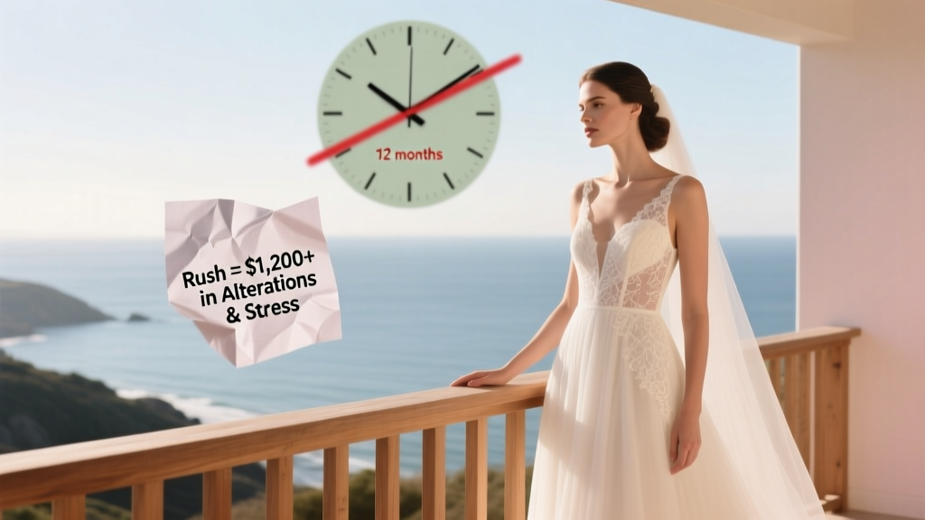 How Soon Should You Buy a Wedding Dress? The Real Timeline No One Tells You (Spoiler: It’s Not 12 Months — And Rushing Costs $1,200+ in Alterations & Stress)