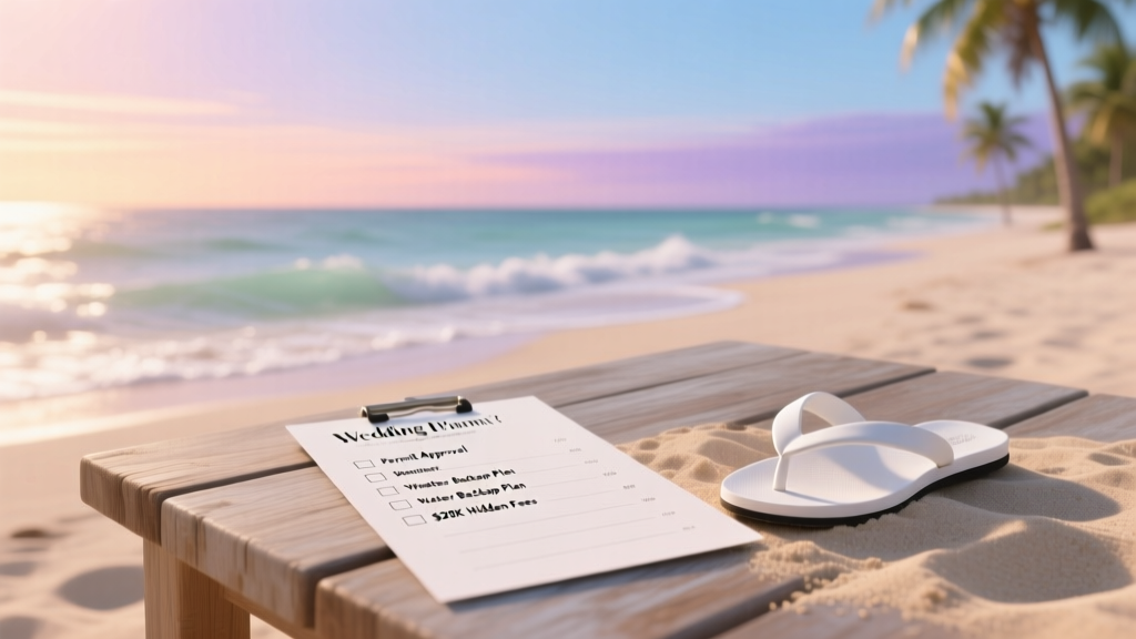 How to Plan a Beach Wedding in Florida Without Getting Swept Away by Permits, Weather Surprises, or $20K Hidden Fees — A Step-by-Step 9-Month Roadmap That Saved One Couple $14,300 (and Their Sanity)