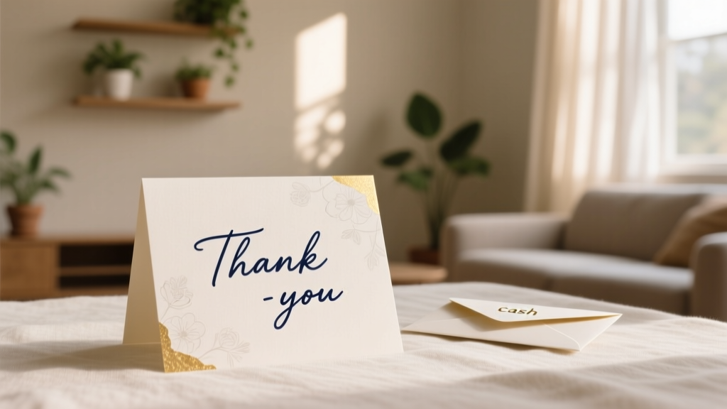 How to Write Wedding Thank You Cards for Cash: The 7-Step Stress-Free Formula That Prevents Awkwardness, Honors Generosity, and Takes Under 12 Minutes Per Card (Even If You’re Exhausted)