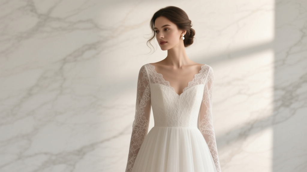 Why 73% of Brides Regret Skipping This One Fitting Step for Their A-Line Wedding Dress with Lace Sleeves (And Exactly How to Get It Right the First Time)