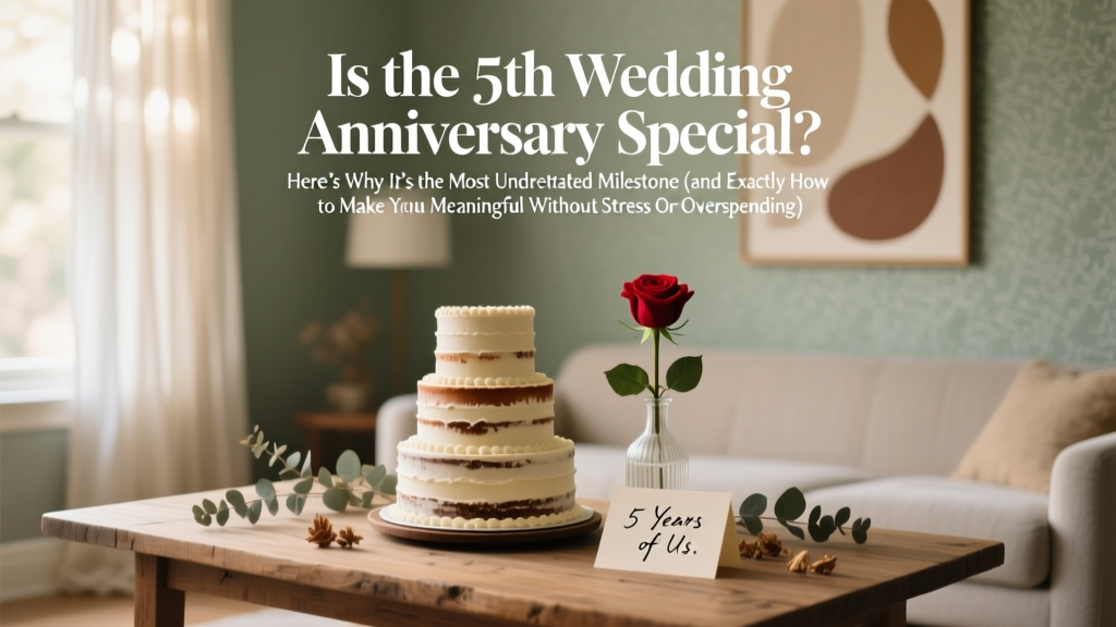 Is the 5th Wedding Anniversary Special? Here’s Why It’s the Most Underrated Milestone (and Exactly How to Make It Meaningful Without Stress or Overspending)