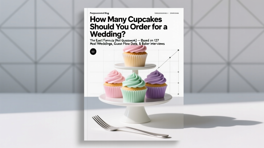 How Many Cupcakes Should You Order for a Wedding? The Exact Formula (Not Guesswork) — Based on 127 Real Weddings, Guest Flow Data, & Baker Interviews