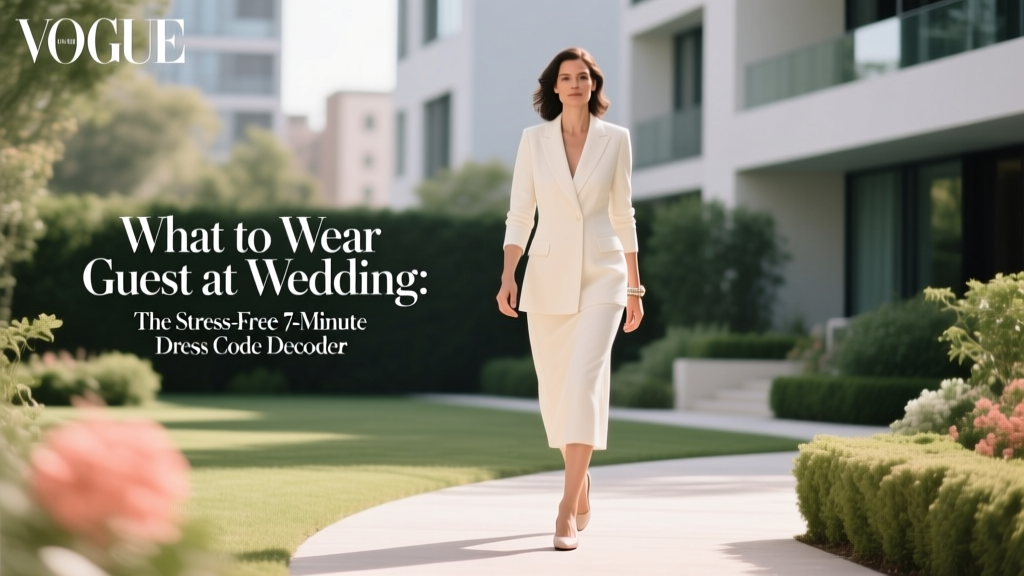 What to Wear Guest at Wedding: The Stress-Free 7-Minute Dress Code Decoder (No More Awkward Outfits, Last-Minute Panics, or RSVP Regrets)