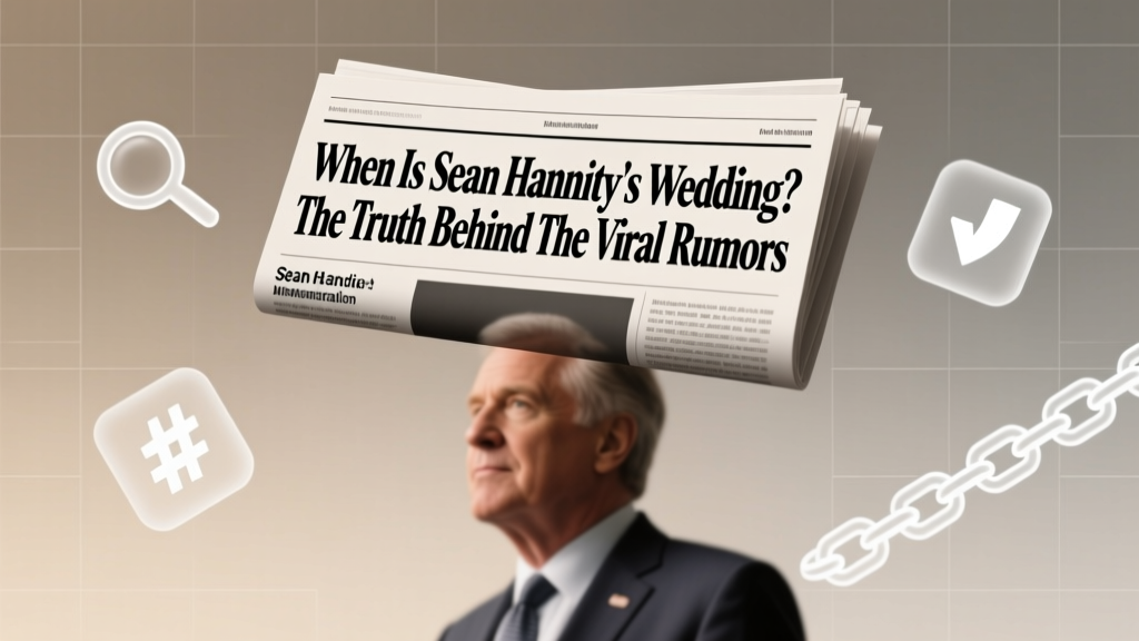 When Is Sean Hannity's Wedding? The Truth Behind the Viral Rumors, Why Millions Keep Searching (and What You're Actually Looking For)