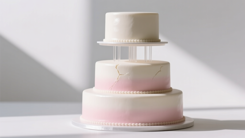 How to Stack a 3 Tier Fondant Wedding Cake Without Cracks, Slippage, or Panic: The 7-Step Structural Blueprint Bakers Swear By (Even Under Time Pressure)