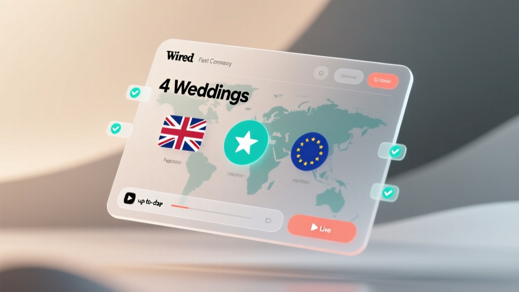 Where to Watch 4 Weddings in 2024: The Only Up-to-Date, Region-Specific Guide (No More Dead Links or Geo-Blocked Errors)