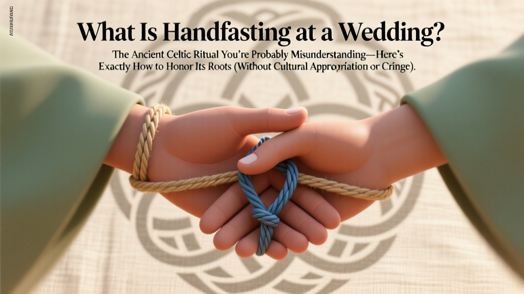 What Is Handfasting at a Wedding? The Ancient Celtic Ritual You’re Probably Misunderstanding—Here’s Exactly How to Honor Its Roots (Without Cultural Appropriation or Cringe)