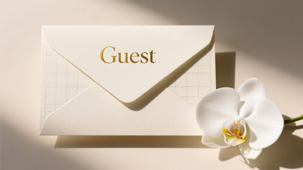 Is 'Guest' Capitalized on a Wedding Invitation? The Definitive Answer