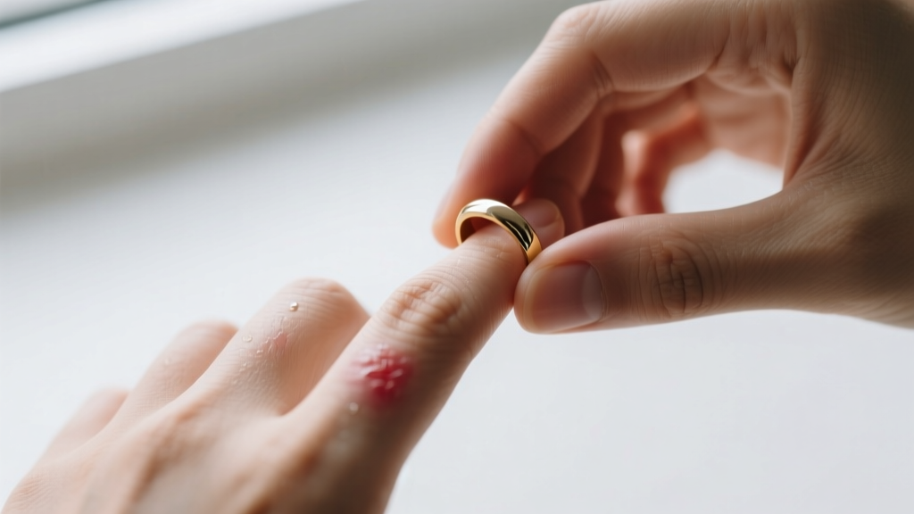 How to Remove a Wedding Ring From a Swollen Finger Safely