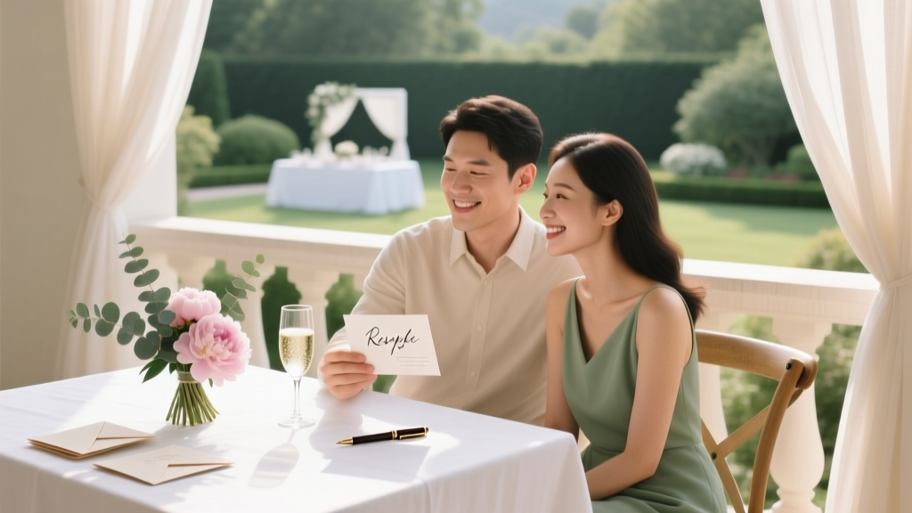 How to Ask People to RSVP to Your Wedding Without the Stress