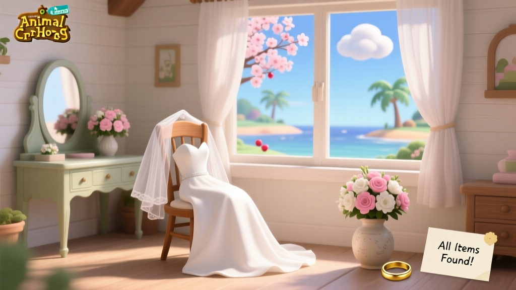 How to Get Every Wedding Item in ACNH Without Missing One