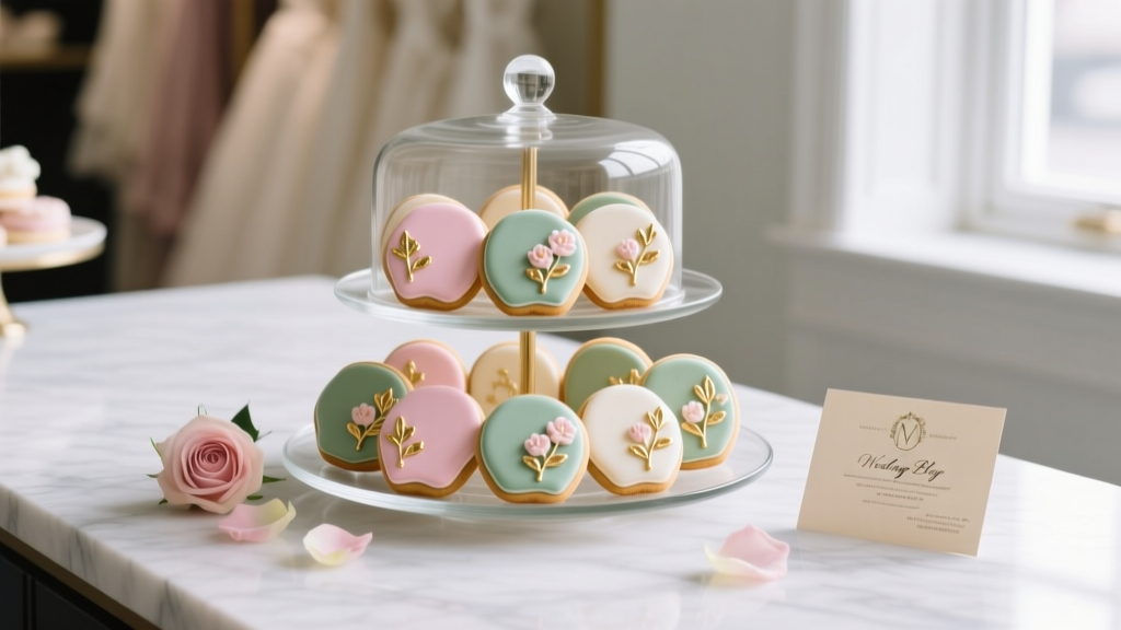 How to Display Cookies for a Wedding That Wows Guests