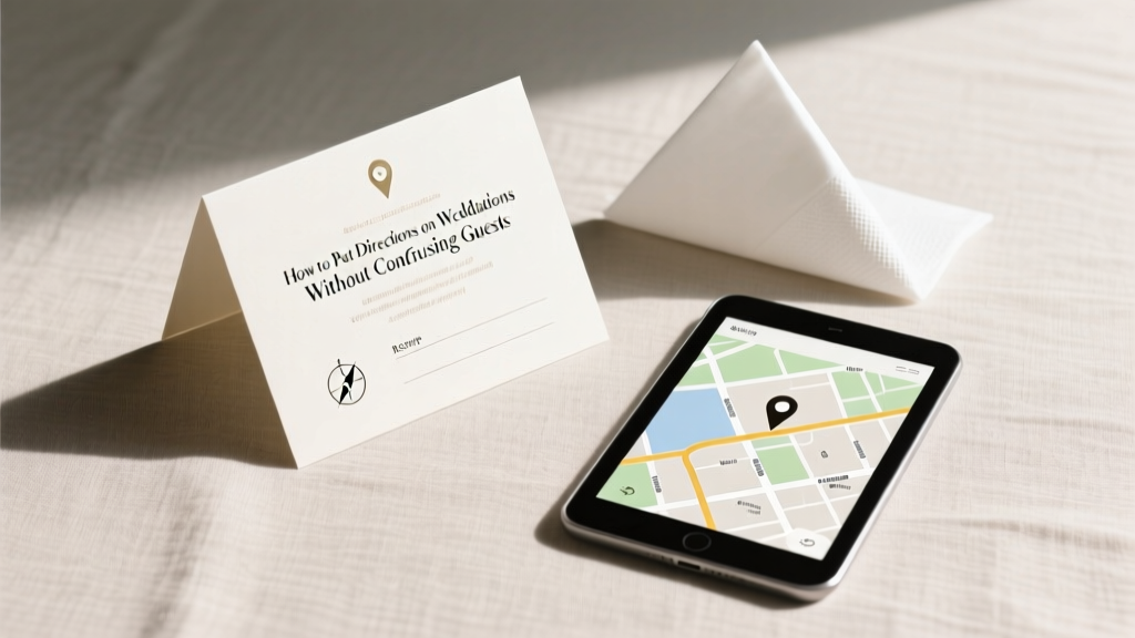 How to Put Directions on Wedding Invitations Without Confusing Guests