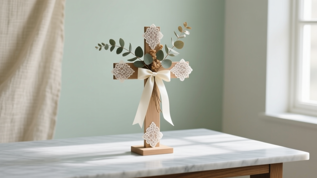 How to Decorate a Cross for a Wedding Without Overspending