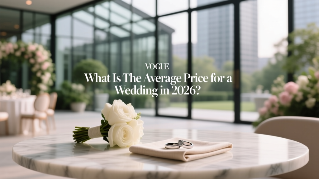 What Is the Average Price for a Wedding in 2026