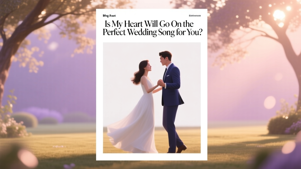 Is My Heart Will Go On the Perfect Wedding Song for You?
